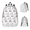 Grr...argh With Colour Backpack Daypack Large Capacity Boys Girls BookBag School Bag Shoulder Bags for Men Women