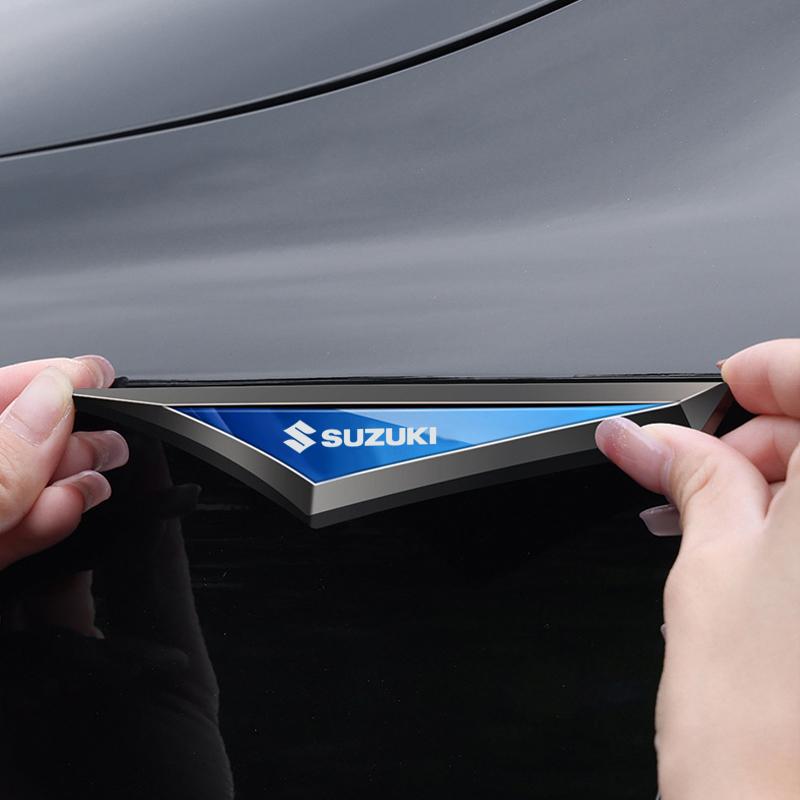 2PCS Car Side Body Badge Fender Sticker for SUZUKI Swift SX4 Jimny Samurai Vitara Xl Alto Liana Ignis Grand Vitara Decoration