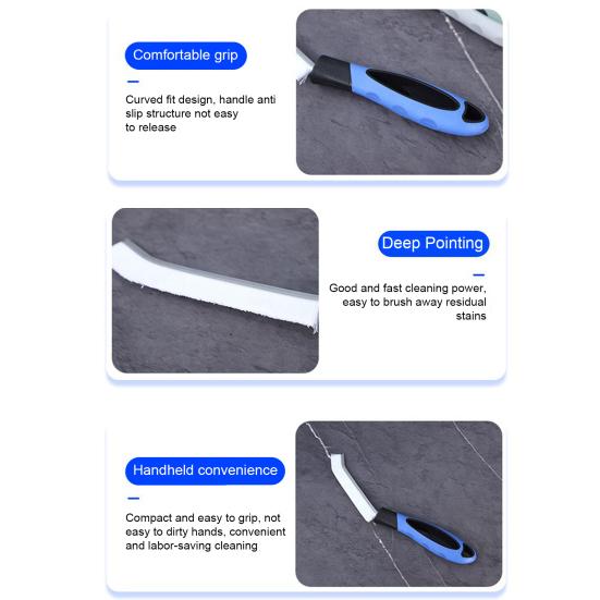 Hartborsten-Fugenreinigerbürste mit rutschfestem Griff Weit verbreitet Multifunktional