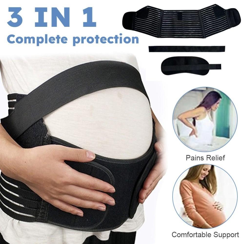 Comfortable Maternity Belly Band Breathable Abdominal Support Brace  Growing Bellies