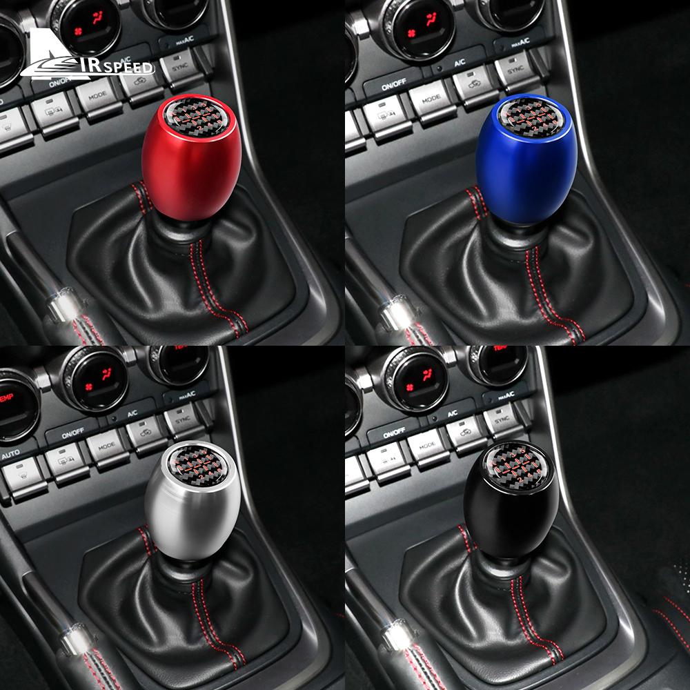Cover For Subaru BRZ Toyota GR86 2021 2022 2023 2024 Car Gear Head Shift Knob Handles Stick Head Aluminium Alloy Handbrake