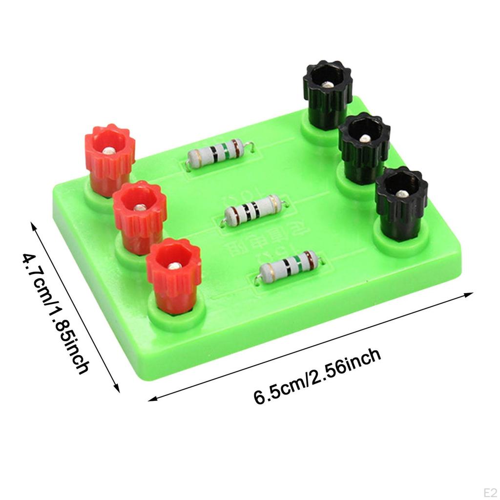 Physics Experiment Resistor Teaching Instrument Fixed Value Educational Tool Learning