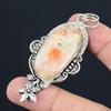 Friendship Day Sale Sunstone Stone 925 Silver Flower Anniversary Sister Pendant