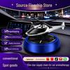 Men's Solar-Powered Car Air Freshener - Long-Lasting Light Fragrance & Interior Ornament