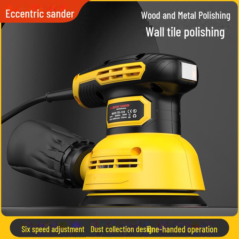 5-Inch Eccentric Sanding and Polishing Machine for Woodworking