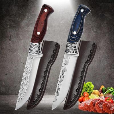 Forging Boning Knife Sharp Shaving Knife for Slaughtering Pigs, Cattle and Sheep Knife Household Stainless Steel Meat Cleaver