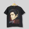 Vintage Elvis Presley Black T Shirt Medium Y2K Elvis Presley American Singer Actor Shirt Elvis Presley Iconic Singer Tshirt Size M
