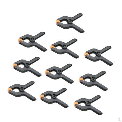 10 Pcs / 5 Heavy Duty Spring Clamps for Woodworking Photo Backdrop Clips