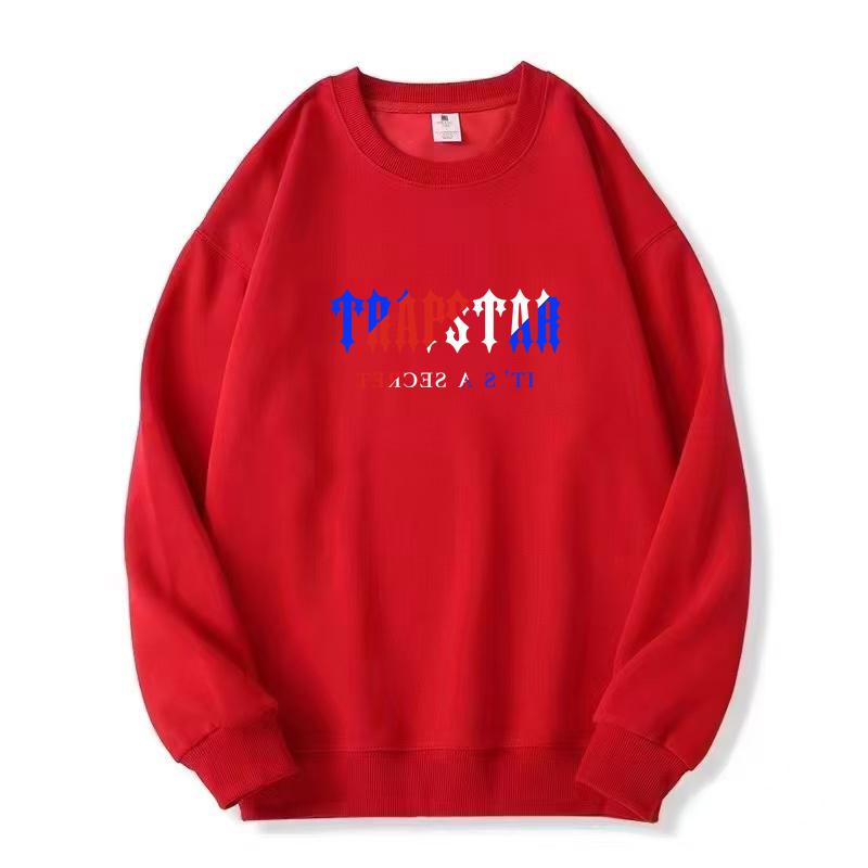 Trapstar London New Women's Printing Round-neck Sweatshirt for Spring and Autumn Women's Hoodie