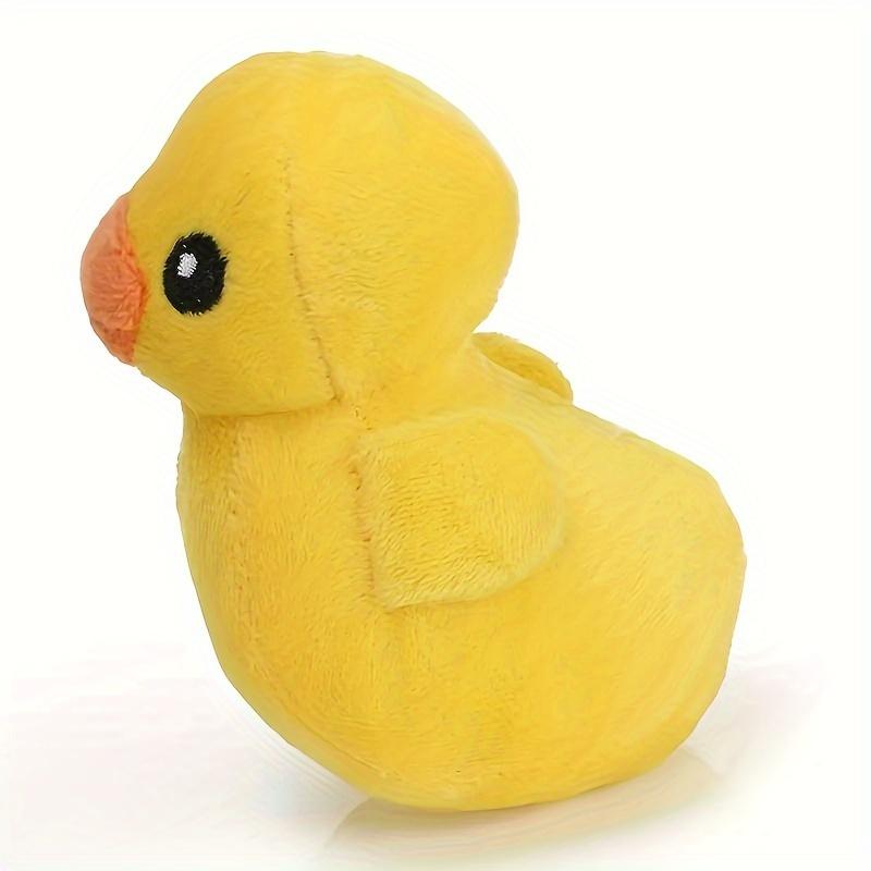 

1pc Interactive Squeaky Plush Duck Dog Toy, Durable Play and Teeth Grinding for All Breeds, Interactive Pet Companion