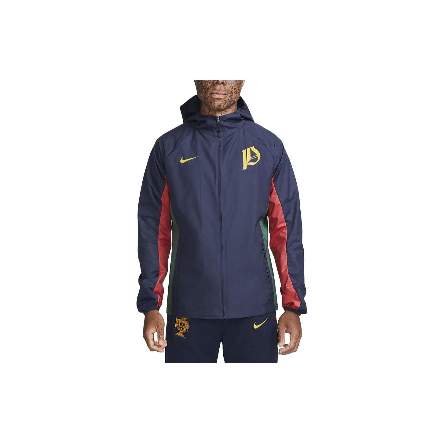 

Nike Мужская толстовка на молнии с узором логотипа, куртки, темно-синяя DN1079-451 XL