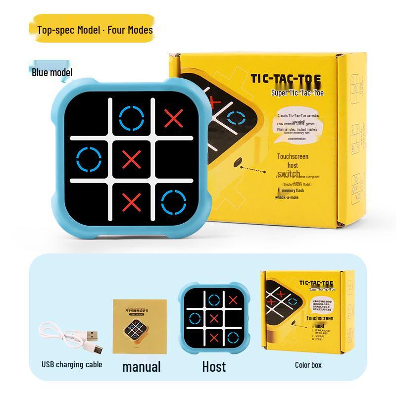 Hot Sale: All-in-One Electronic Tic-Tac-Toe Board Game - Fun, Educational Toy and Gift for Children's Day