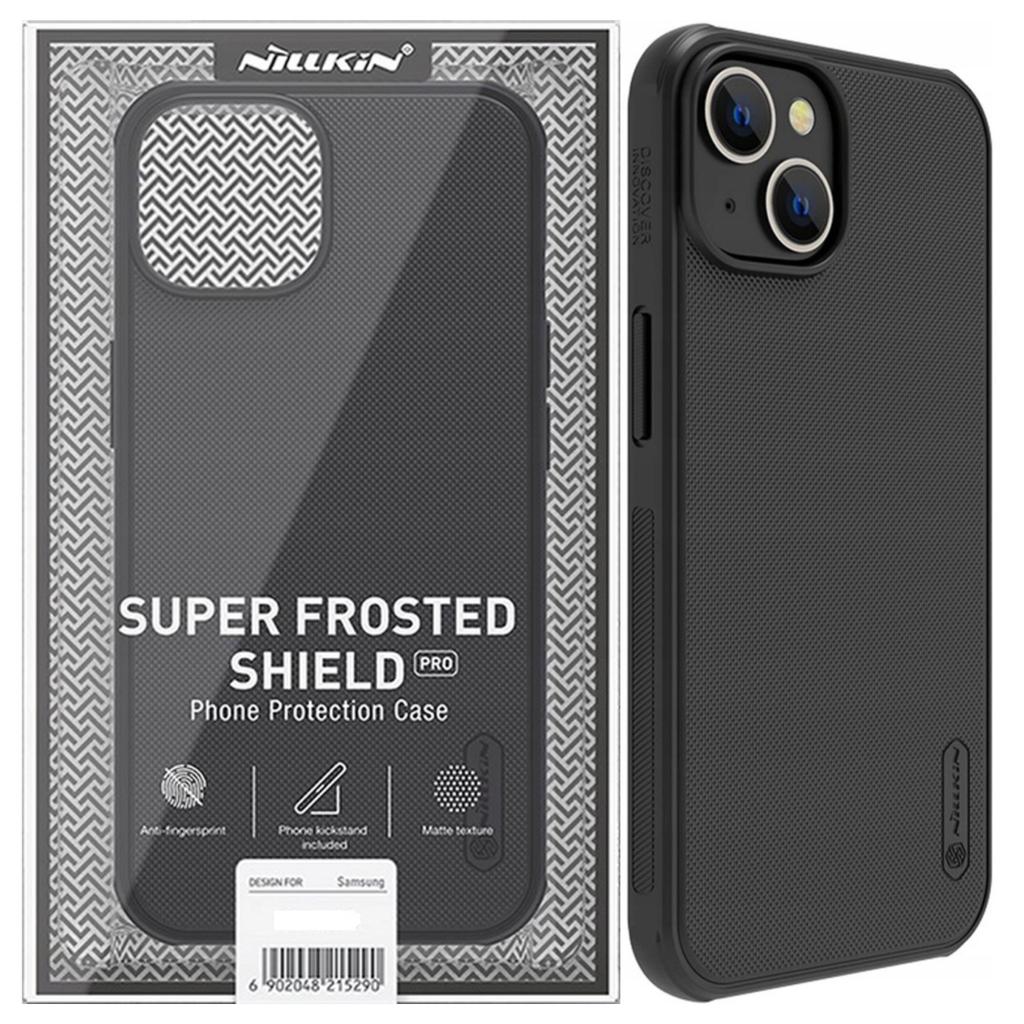 Nillkin Super Frosted Shield Pro Etui Iphone 14 Plus Pokrowiec Na Tył Plecki Czarny