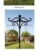 Outdoor Iron Art Metal Shepherd Hook for Garden and Wedding Decoration