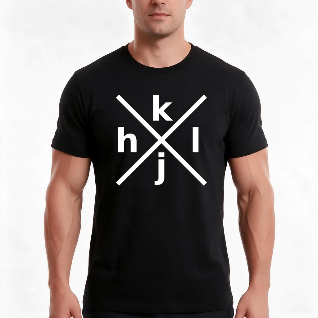Hjkl Design For Programmers Using Vivim White Graphic Tshirt Summer Casual Cotton Tee Oversized Streetwear Tops