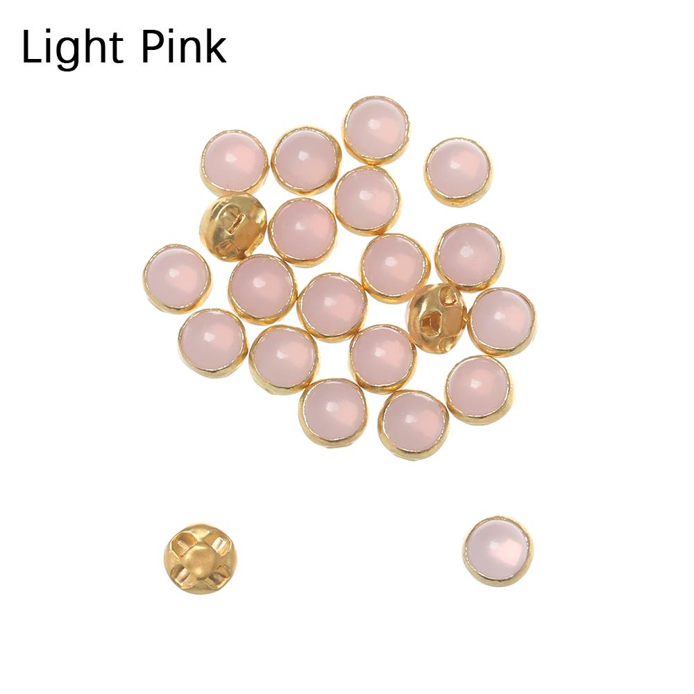20Pcs 4mm Mini Doll Buttons Ultra-small Pearl Buckle Doll Bags Shoes Craft Buckle DIY 1/6 Doll Clothing Buckles Accessories
