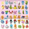 Pokemon Building Blocks Small Cartoon Mini Block Pikachu Charizard Eevee Mewtwo Anime Assemble Action Model Dolls Boys Toys