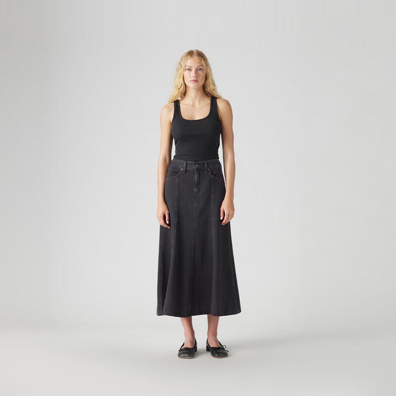Levi's Women's A-Line Denim Midi Skirt