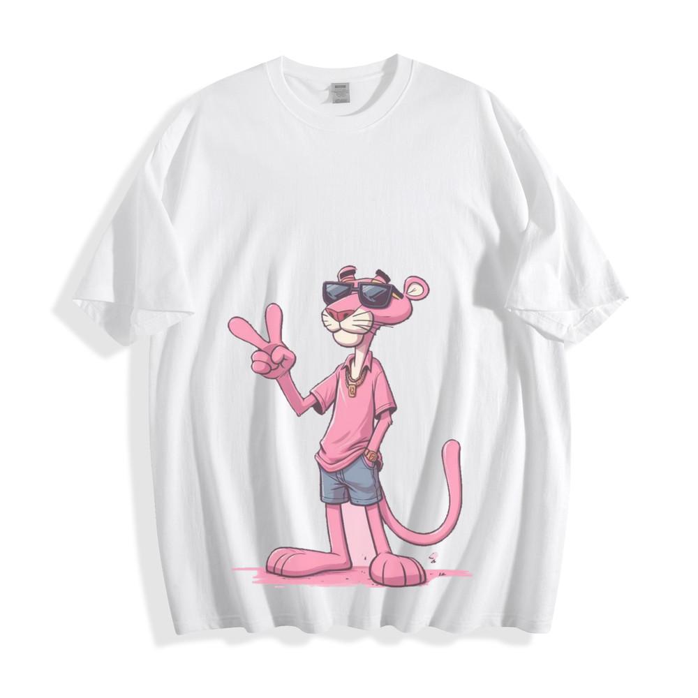 Pink Panther Swag T-ShirtCoolest Retro Vibes Unisex Tee Unisex T-Shirt M