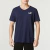 Puma American Retro Letter Logo Print Casual Quick-Dry Breathable Short Sleeve T-Shirt Men Tops Navy 630562-06