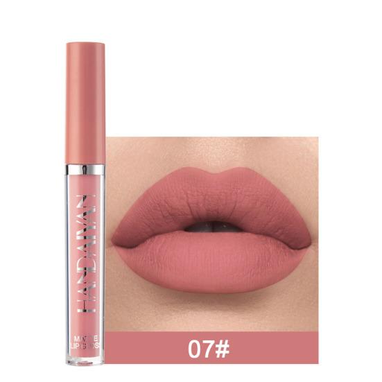 Matte Waterproof Long Lasting Moisturizing Lip Gloss Non Sticky Makeup Lipstick