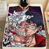Luffy Indoor Furniture Matching Flannel Blanket, Warm Printed Cover for Chair Use, Picnic and Travel.-TING