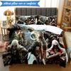 Assass Warrior 3pcs K-pop Music Group Bedding set,Ideal for Bedroom, Dormitory,Including Duvet Cover And 2pcs Pillowcases,Fan Gifts
