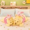 Entzückendes liegendes Bären-Plüschkissen - Ferkel & Winnie Puuh Puppe für Kinder und Mädchen