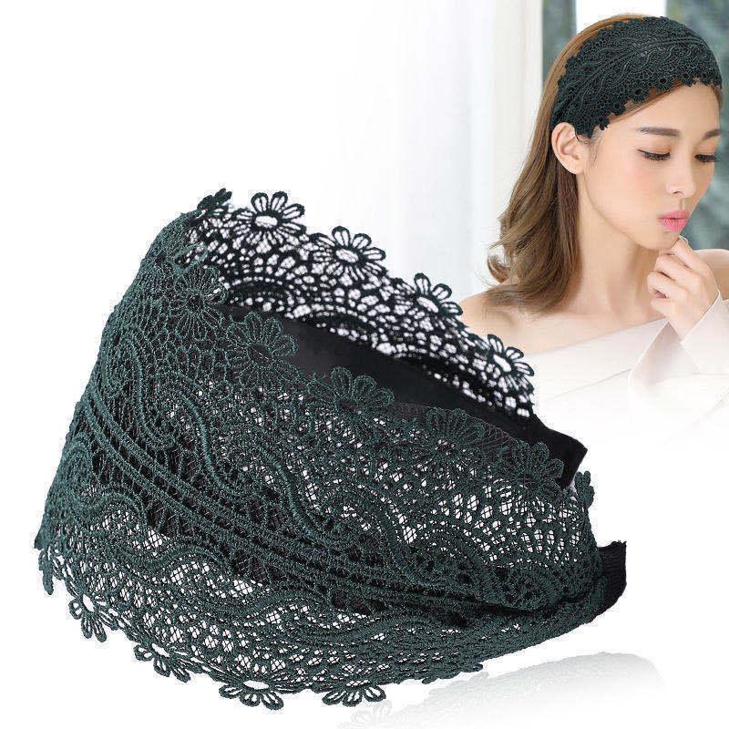 Korean Minimalist Wide Edge Hairband - Fashionable White Hair Tie for Women