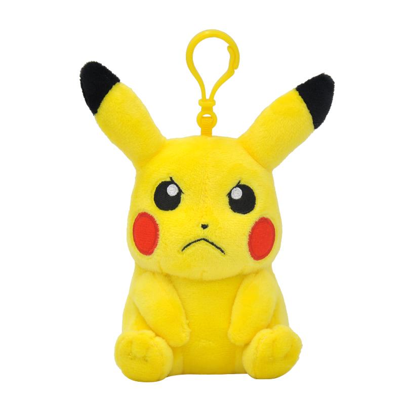 Plush Keychain Cartoon Toys Pikachu Charmander Psyduck Squirtle Snorlax Wobbuffet Doll Kids Kawai Toy Gift