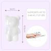 GRIPONG Fun 3D Gummy Bear Phone Grip - Expandable Collapsible Stand for Smartphones & Tablets - Bear Design, Secure Grip, Easy Attachment, and