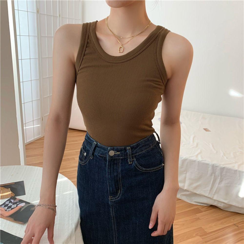 Slim Women Tanks Velvet Warm Undershirt Winter Camisole  Autumn Winter