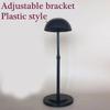 Removable Portable Wigs Stand Plastic Wigs Storage Organized for Convenient Home or Travel Use by Hair Professionals