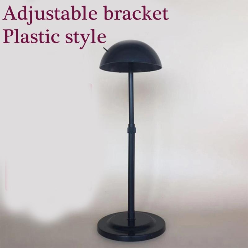 Removable Portable Wigs Stand Plastic Wigs Storage Organized for Convenient Home or Travel Use by Hair Professionals