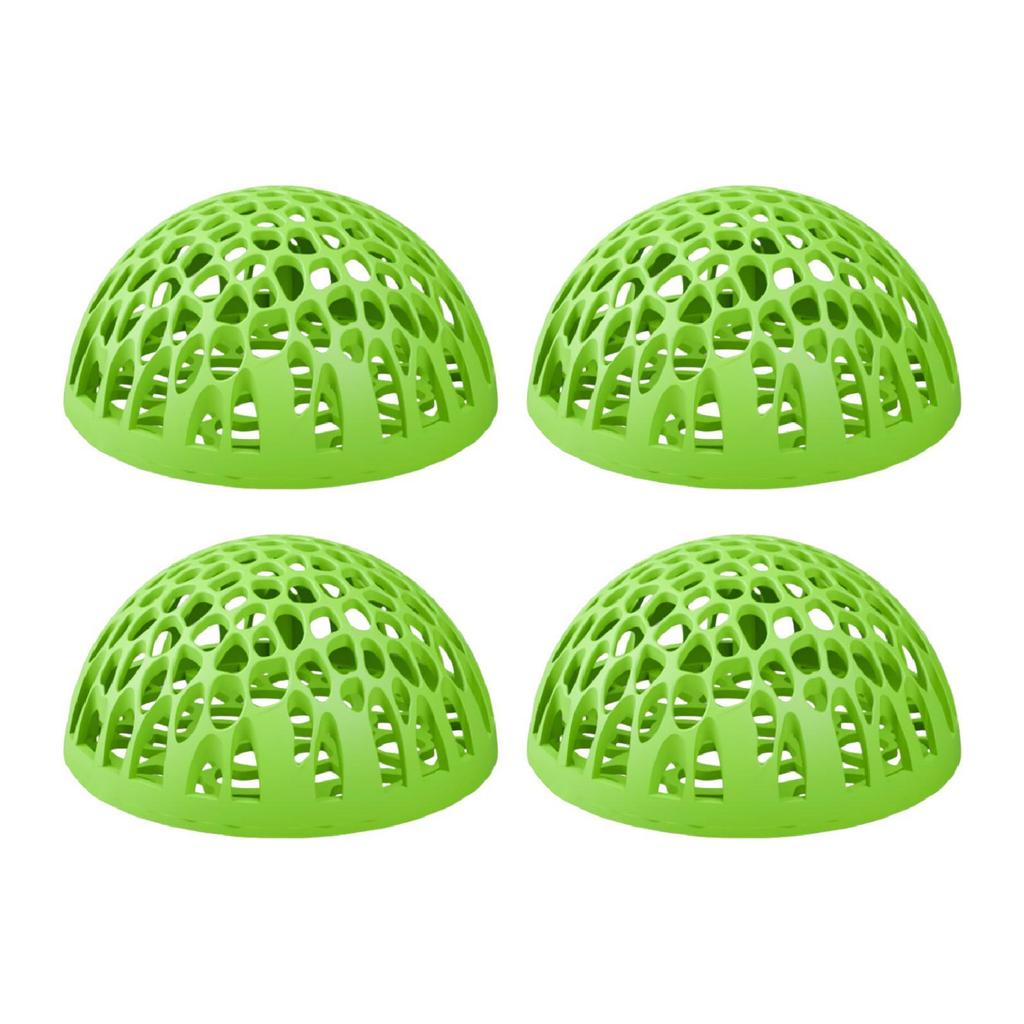 4 Pieces Tank Cave Shelter Hollow Hiding House Rest Hide Supplies Aquarium Shelter for Cichlid Reptiles