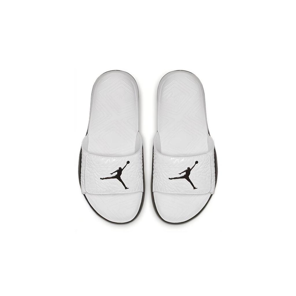 Jordan Hydro 7 V2 Kids' Slippers Black Gray Teenagers BQ6291-100