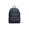 New Cow Leather With Fabric Backpack Tubas Men's Dark Blue CG995-QBDEI