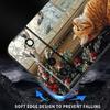 Cute cartoon cat illustration Phone Case For Google Pixel 10 9a 9 8A 8 7 7A 6 6A Pro XL 2024 5G Black Soft TPU Silicone