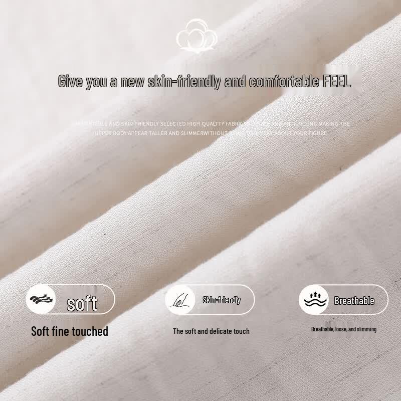 Premium Linen Blend High-Waist Casual Pants