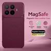 PU Leather Magnetic Wireless Charging Case For Magsafe Xiaomi Poco C75 C85X C81 M7 Plus M8 X8 X7 F5 F6 F7 F8 F9 Pro Max Ultra