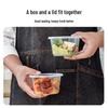Jingdong Original Disposable Microwavable Round Plastic Food Containers