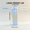 1PC Congratulations Graduate Text 750ml Color Plastic Sports Water Bottle Leakproof Flip Straw Lid Suitable for Sports Office Home Use