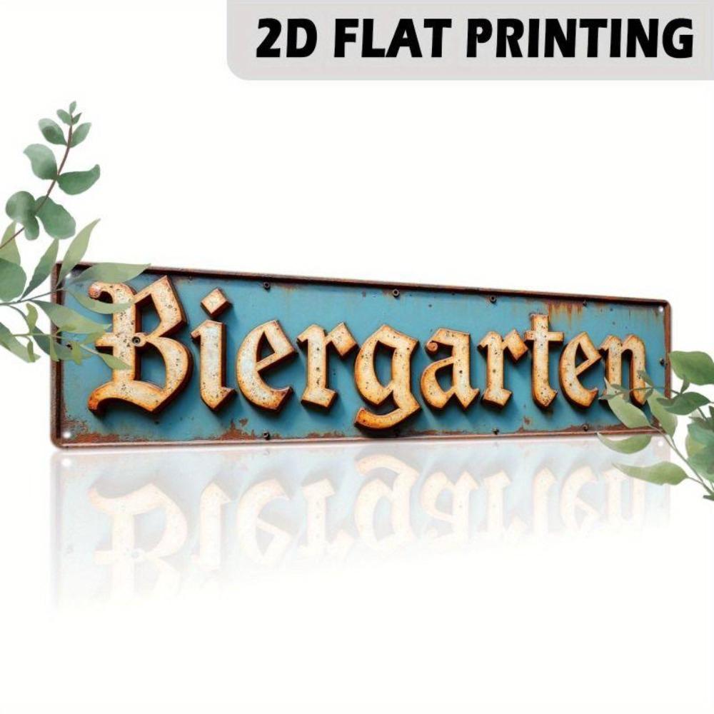 Retro Metal Wall Art for Home Office Beer Bar Decor