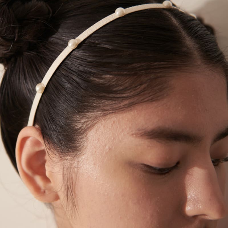 

XPIER SS pearl Hairband[2color] ivory