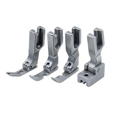 4 PCS/Set Zipper Presser Foot Industrial Lockstitch Sewing Machine Accessories For Singer Brother Juki #P363+S518N+P36N+P36LN
