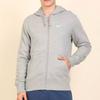 Nike Full-Zip Hooded Sweatshirt Jacket Men Outerwear Dark-Heather-Gray CZ4148-063