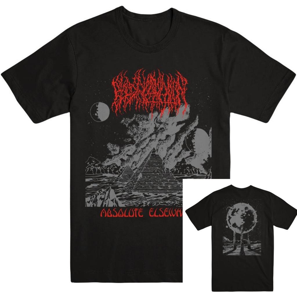 Cosmic Music BLOOD INCANTATION Maglietta da Band Cotone Grafica Unisex Unisex Estate Streetwear