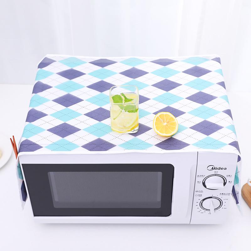 Microwave Dustproof and Oilproof PEVA Cotton Linen Cover