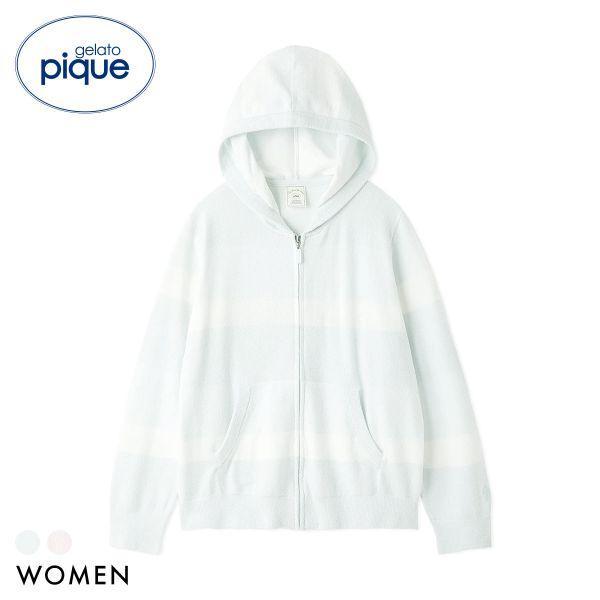 Gelato Pique Women s Smoothie Lite Gradient Border Parka Gelato Pique Pajamas Room Wear gelato pique