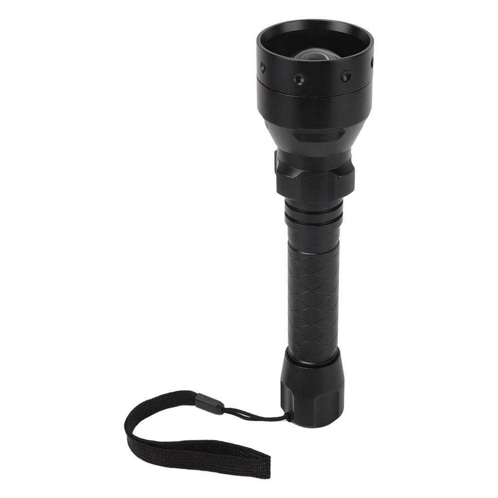 850nm IR Flashlight Zoomable Aluminum Alloy Night Vision Torch for Outdoor Home Use